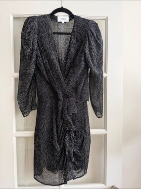 bash long sleeve dress Dress Stella Black // ba&sh US